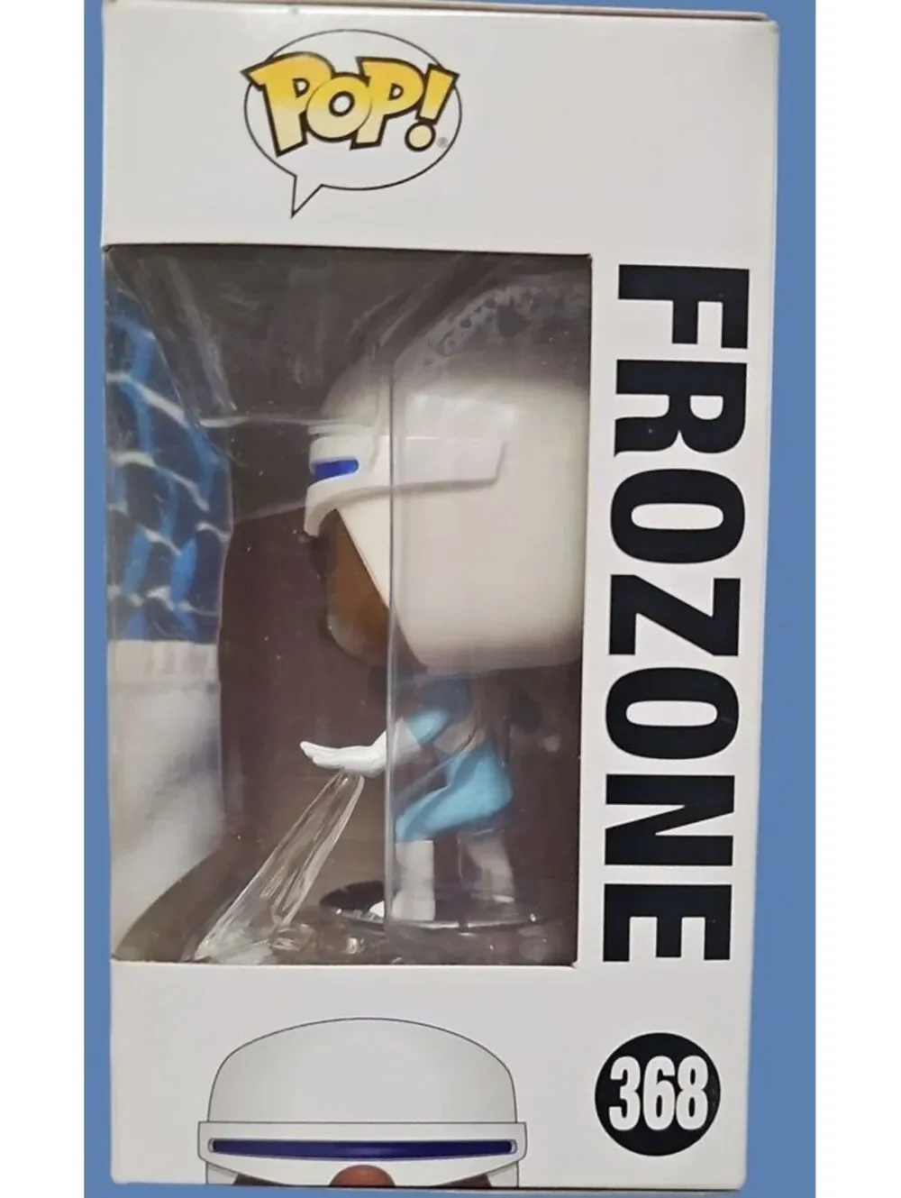 Funko Pop Incredibles 2 Frozone 368 Vinyl Figure Preowned Box & Figure Wear